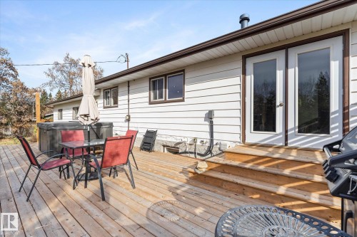 4911 46 St, Evansburg, AB - Outdoor With Deck Patio Veranda With Exterior