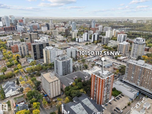 1202 10150 117 Street, Edmonton, AB - Outdoor With View