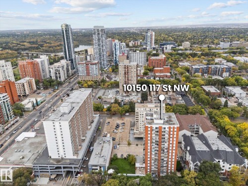 1202 10150 117 Street, Edmonton, AB - Outdoor With View