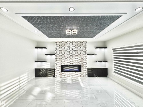 1836 22 Street, Edmonton, AB - Indoor With Fireplace