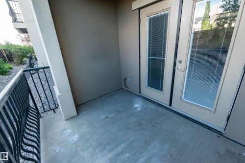 View of balcony - 140 6079 Maynard Way, Edmonton, AB - Outdoor With Exterior