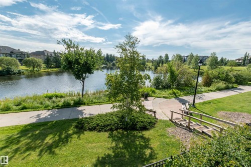 140 6079 Maynard Way, Edmonton, AB - Outdoor With Body Of Water With View