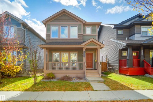 4203 Orchards Drive, Edmonton, AB - Outdoor With Deck Patio Veranda With Facade