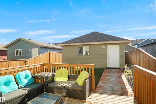 4203 Orchards Drive, Edmonton, AB - Outdoor With Deck Patio Veranda With Exterior