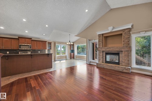 1213 Adamson Drive, Edmonton, AB - Indoor With Fireplace