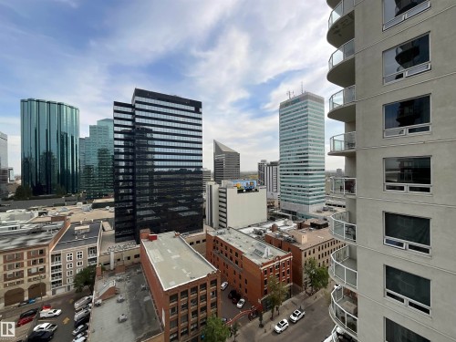 1504 10152 104 Street, Edmonton, AB - Outdoor With Balcony