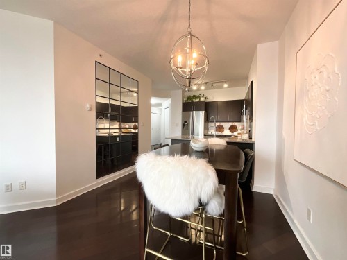 1504 10152 104 Street, Edmonton, AB - Indoor Photo Showing Dining Room