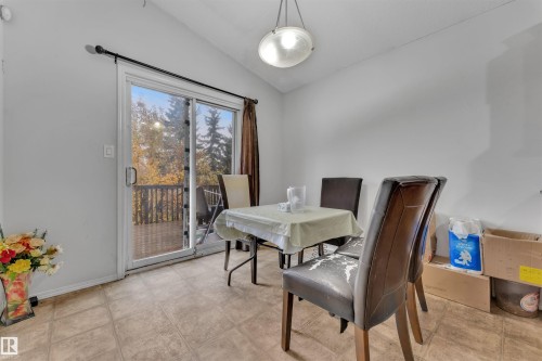 3307 24 Av Nw, Edmonton, AB - Indoor Photo Showing Dining Room