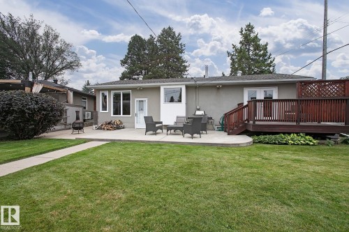 4412 107 Avenue, Edmonton, AB - Outdoor With Deck Patio Veranda