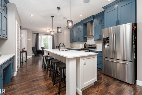 10706 67 Avenue, Edmonton, AB - Indoor Photo Showing Kitchen With Stainless Steel Kitchen With Upgraded Kitchen