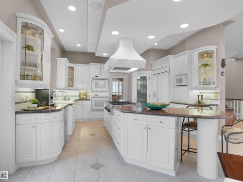 255 Wilson Lane, Edmonton, AB - Indoor Photo Showing Kitchen With Upgraded Kitchen