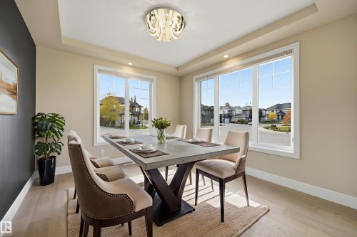 5169 Mullen Road, Edmonton, AB - Indoor Photo Showing Dining Room