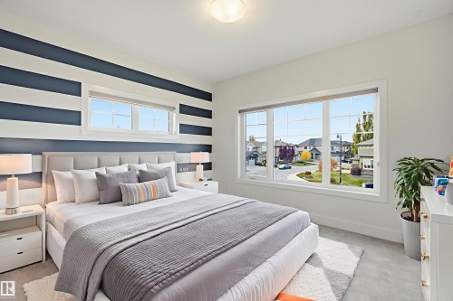 5169 Mullen Road, Edmonton, AB - Indoor Photo Showing Bedroom