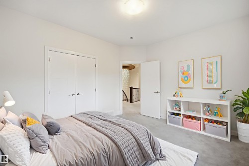 5169 Mullen Road, Edmonton, AB - Indoor Photo Showing Bedroom