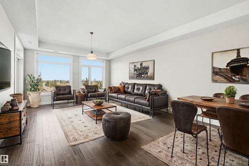 413 625 Leger Way, Edmonton, AB - Indoor Photo Showing Living Room