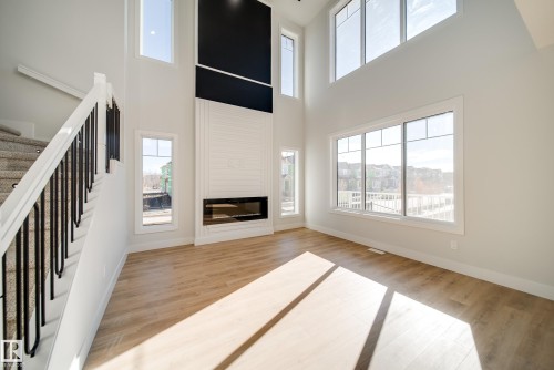 8511 183 Avenue, Edmonton, AB - Indoor With Fireplace