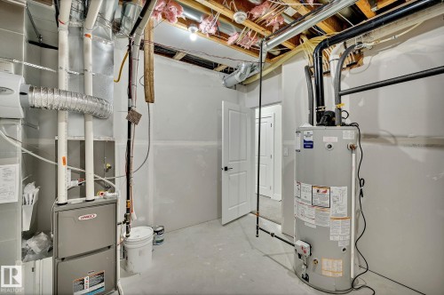 24 104 Allard Link, Edmonton, AB - Indoor Photo Showing Basement