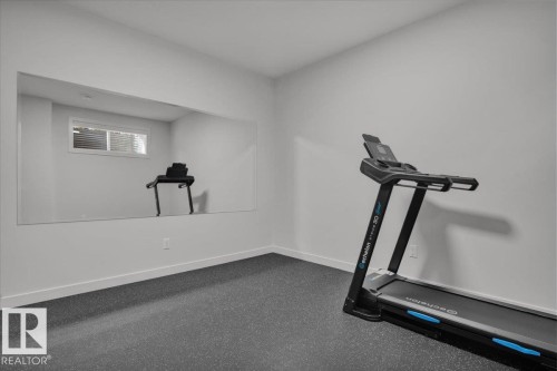 7142 May Cr, Edmonton, AB - Indoor Photo Showing Gym Room