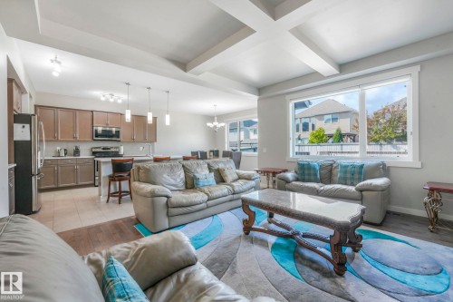 1948 78 Street, Edmonton, AB - Indoor Photo Showing Living Room