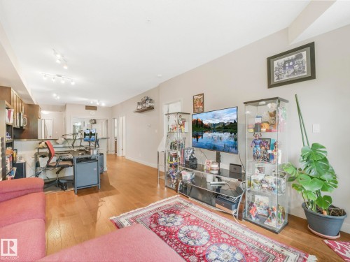 217 10811 72 Avenue, Edmonton, AB - Indoor Photo Showing Living Room