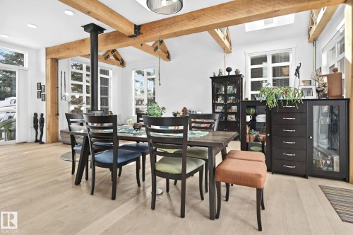 7222 119 Street, Edmonton, AB - Indoor Photo Showing Dining Room