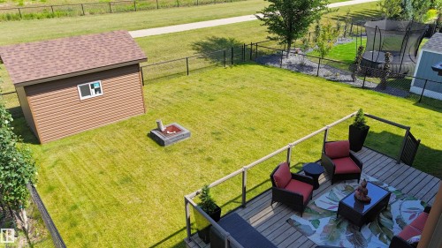1186 Genesis Lake Boulevard, Stony Plain, AB - Outdoor With Deck Patio Veranda