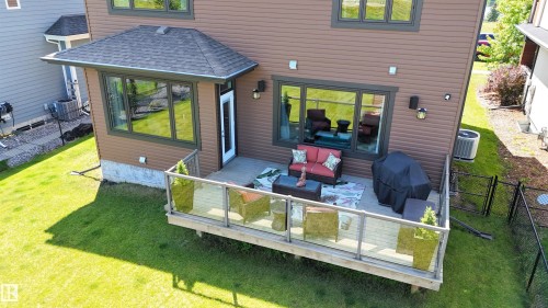 1186 Genesis Lake Boulevard, Stony Plain, AB - Outdoor With Deck Patio Veranda With Exterior
