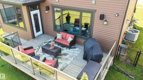 1186 Genesis Lake Boulevard, Stony Plain, AB - Outdoor With Deck Patio Veranda With Exterior