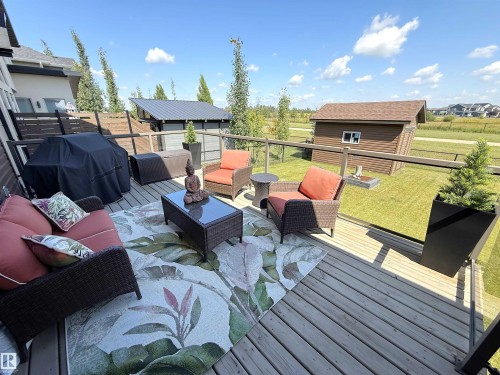 1186 Genesis Lake Boulevard, Stony Plain, AB - Outdoor With Deck Patio Veranda With Exterior