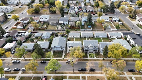 Aerial view of residential area - 10226 152 Street, Edmonton, AB - Outdoor With View