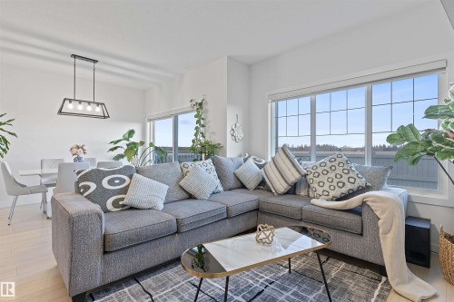 3427 Craig Landing, Edmonton, AB - Indoor Photo Showing Living Room