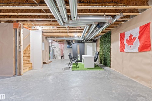 3427 Craig Landing, Edmonton, AB - Indoor Photo Showing Basement