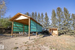 View of pole building - 