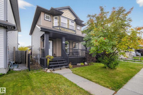 1119 36 Avenue, Edmonton, AB - Outdoor With Deck Patio Veranda With Facade