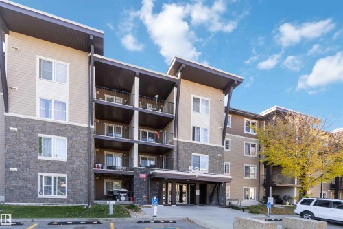 210 530 Watt Boulevard, Edmonton, AB - Outdoor With Balcony With Facade
