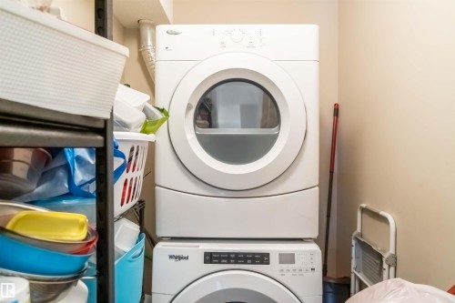 210 530 Watt Boulevard, Edmonton, AB - Indoor Photo Showing Laundry Room