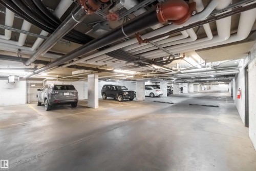 210 530 Watt Boulevard, Edmonton, AB - Indoor Photo Showing Garage