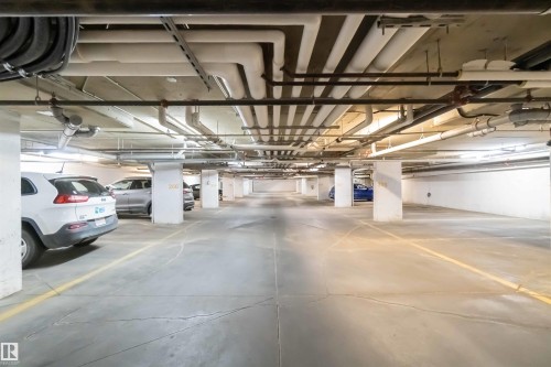 210 530 Watt Boulevard, Edmonton, AB - Indoor Photo Showing Garage