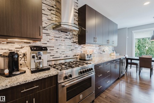 2117 69A Street, Edmonton, AB - Indoor Photo Showing Kitchen With Upgraded Kitchen