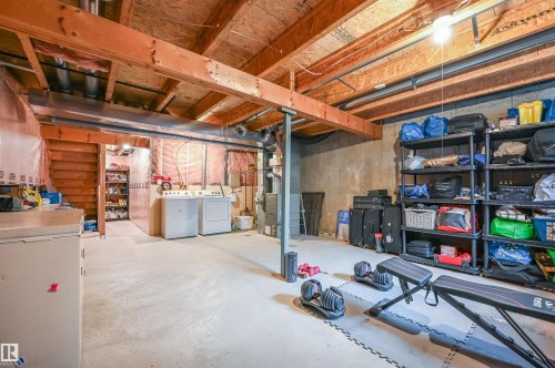 5933 164 Avenue, Edmonton, AB - Indoor Photo Showing Basement