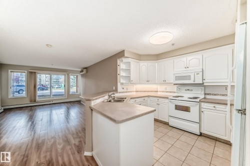 141 9704 174 Street, Edmonton, AB - Indoor Photo Showing Kitchen With Double Sink