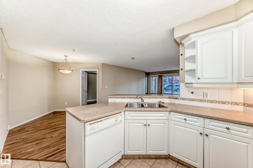 141 9704 174 Street, Edmonton, AB - Indoor Photo Showing Kitchen With Double Sink