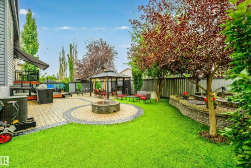 60 Huntington Crescent, Spruce Grove, AB - Outdoor With Deck Patio Veranda With Backyard