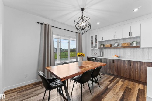 57 Dalquist Bay, Leduc, AB - Indoor Photo Showing Dining Room