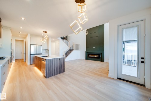 125 Starling Way, Fort Saskatchewan, AB - Indoor With Fireplace