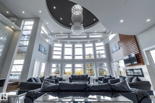 14 3466 Keswick Boulevard, Edmonton, AB - Indoor Photo Showing Living Room With Fireplace