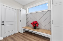 Mudroom featuring wood finished floors - 