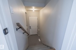 Stairway with baseboards - 