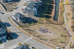 Aerial perspective of suburban area featuring a park - 