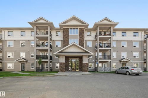 View of apartment building / complex - 2209 7343 South Terwillegar Drive, Edmonton, AB - Outdoor With Balcony With Facade